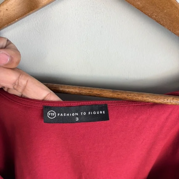 Fashion to Figure Ring Detail top Top NWT Size 3X - Picture 2 of 4